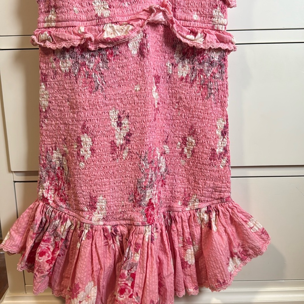 Loveshackfancy - Sonora Dress in Raspberry - Picture 11 of 16